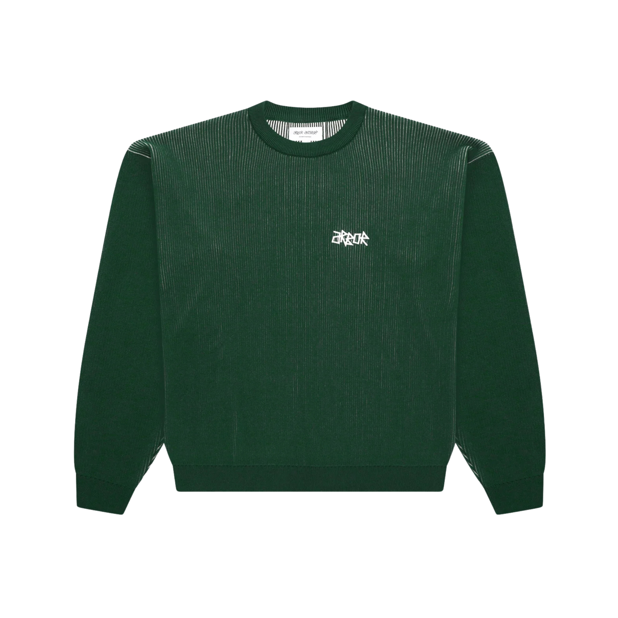 Knit - Arbor Ribbed Flower Green - Arbor Antwerp