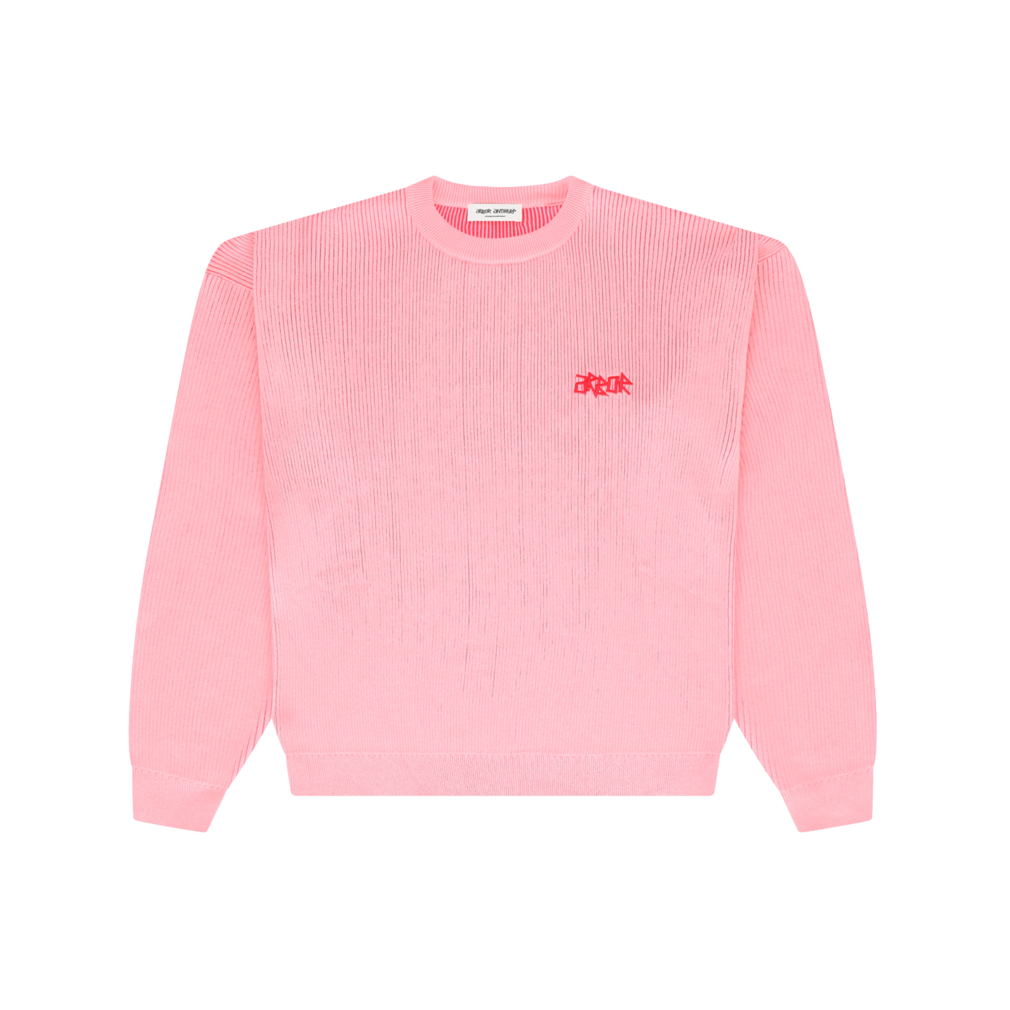 Knit - Arbor Ribbed Flower Pink - Arbor Antwerp