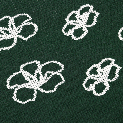Knit - Arbor Ribbed Flower Green - Arbor Antwerp