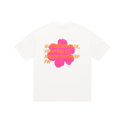 Tee-shirt - Arbor Pink Orange Blossoms - Arbor Antwerp