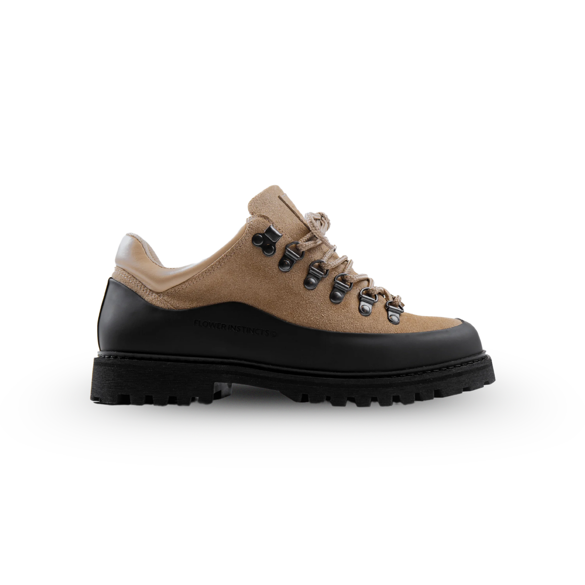 Sneakers - Booted Goat - Beige - Flower Instinct