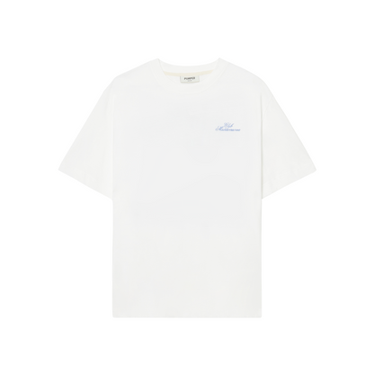 Tee Shirt - Club Mediterranea Off White Boxy Tee - Pompeii