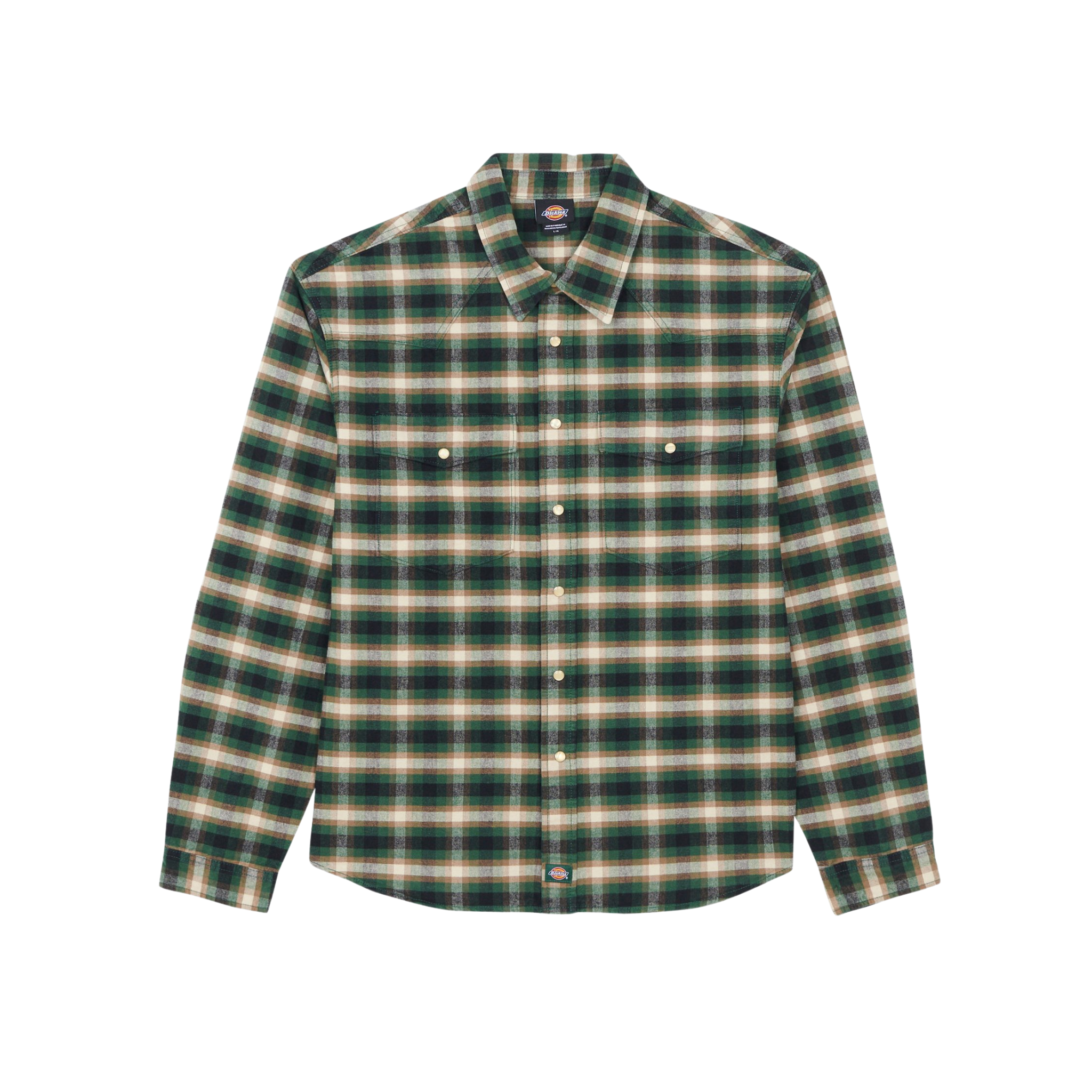 Chemise - Johnsonville Shirt LS Pine Needle Green - Dickies