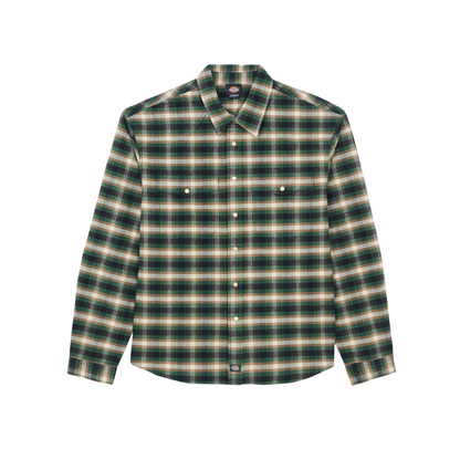 Chemise - Johnsonville Shirt LS Pine Needle Green - Dickies