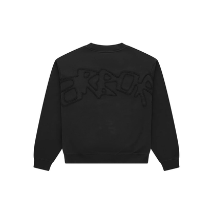 Crewneck - Crewneck Big Application Black - Arbor Antwerp
