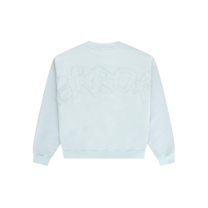 Crewneck - Crewneck Big Application Baby Blue - Arbor Antwerp