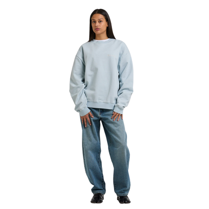 Crewneck - Crewneck Big Application Baby Blue - Arbor Antwerp