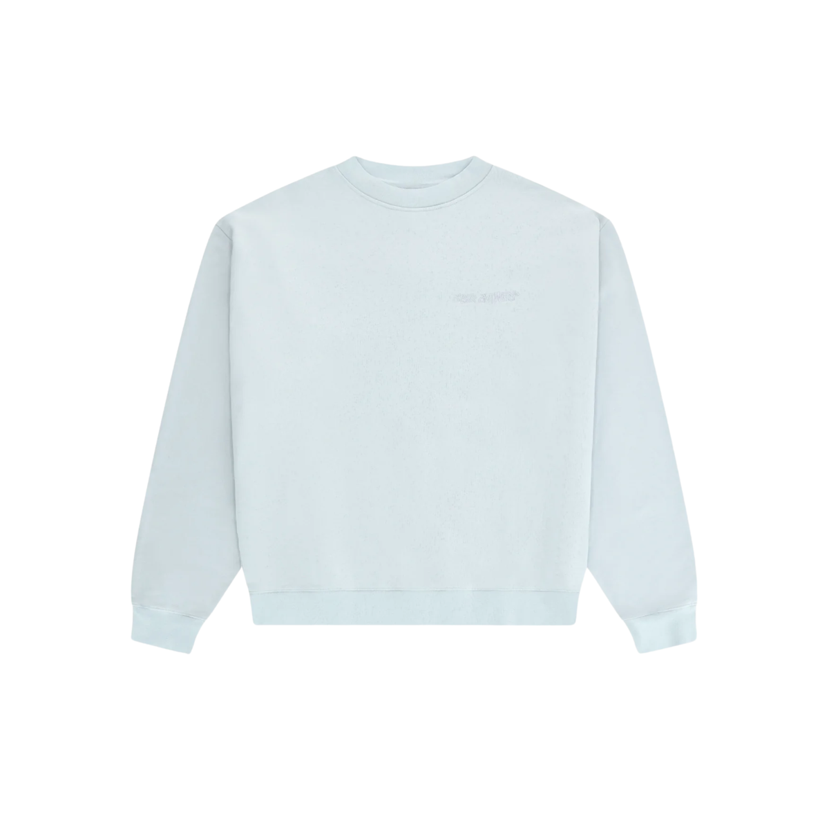 Crewneck - Crewneck Big Application Baby Blue - Arbor Antwerp