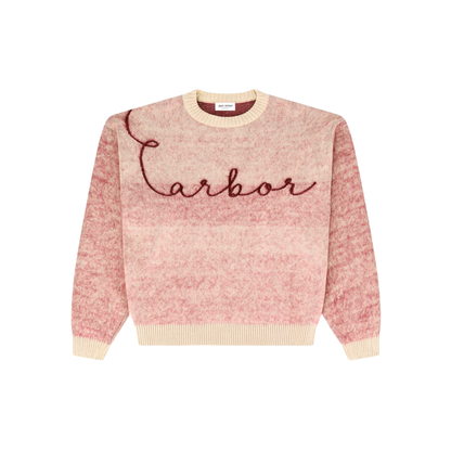 Crewneck - Camo Violet Knit - Arbor Antwerp