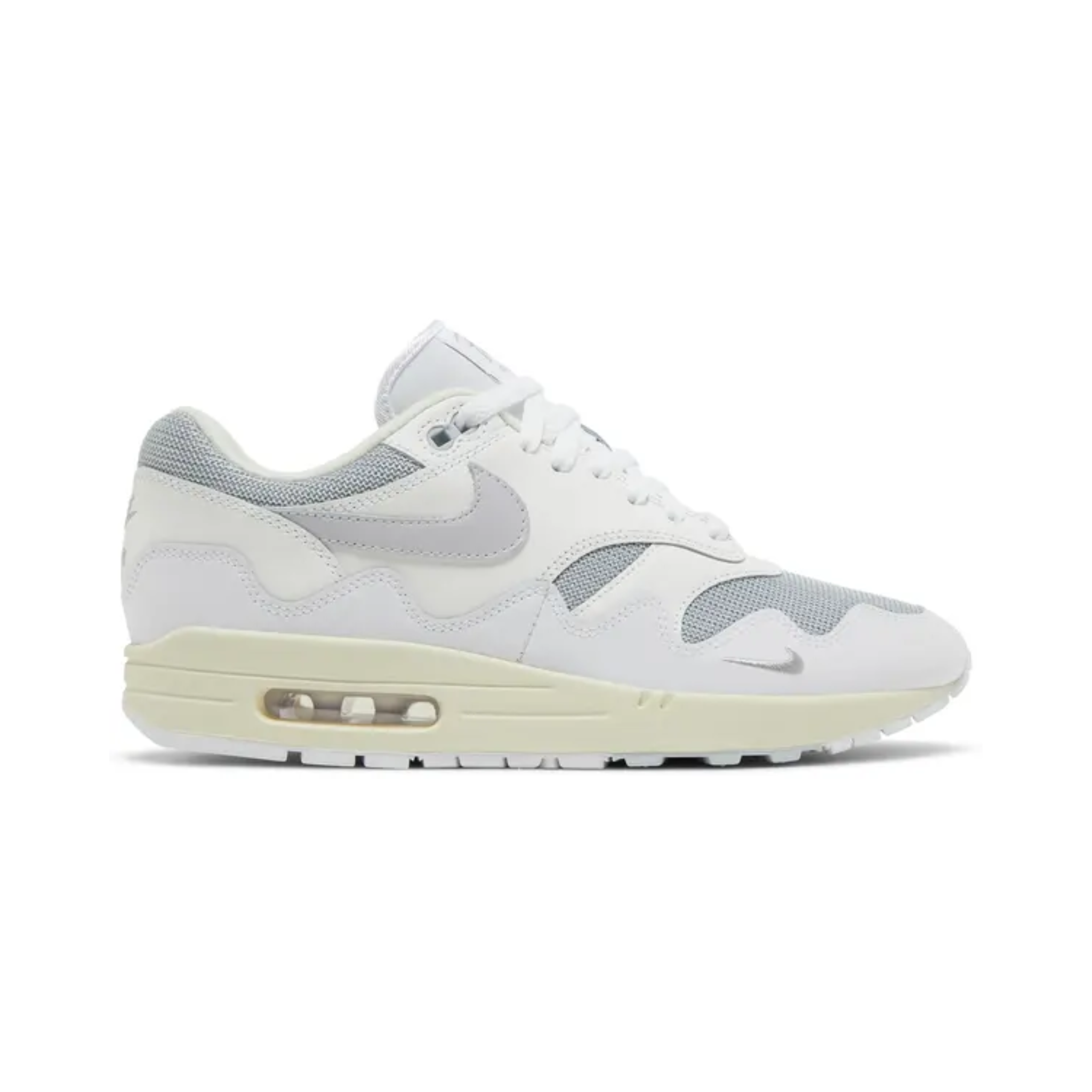 Sneakers - Air Max 1 White Pure Platinum x Patta - Nike