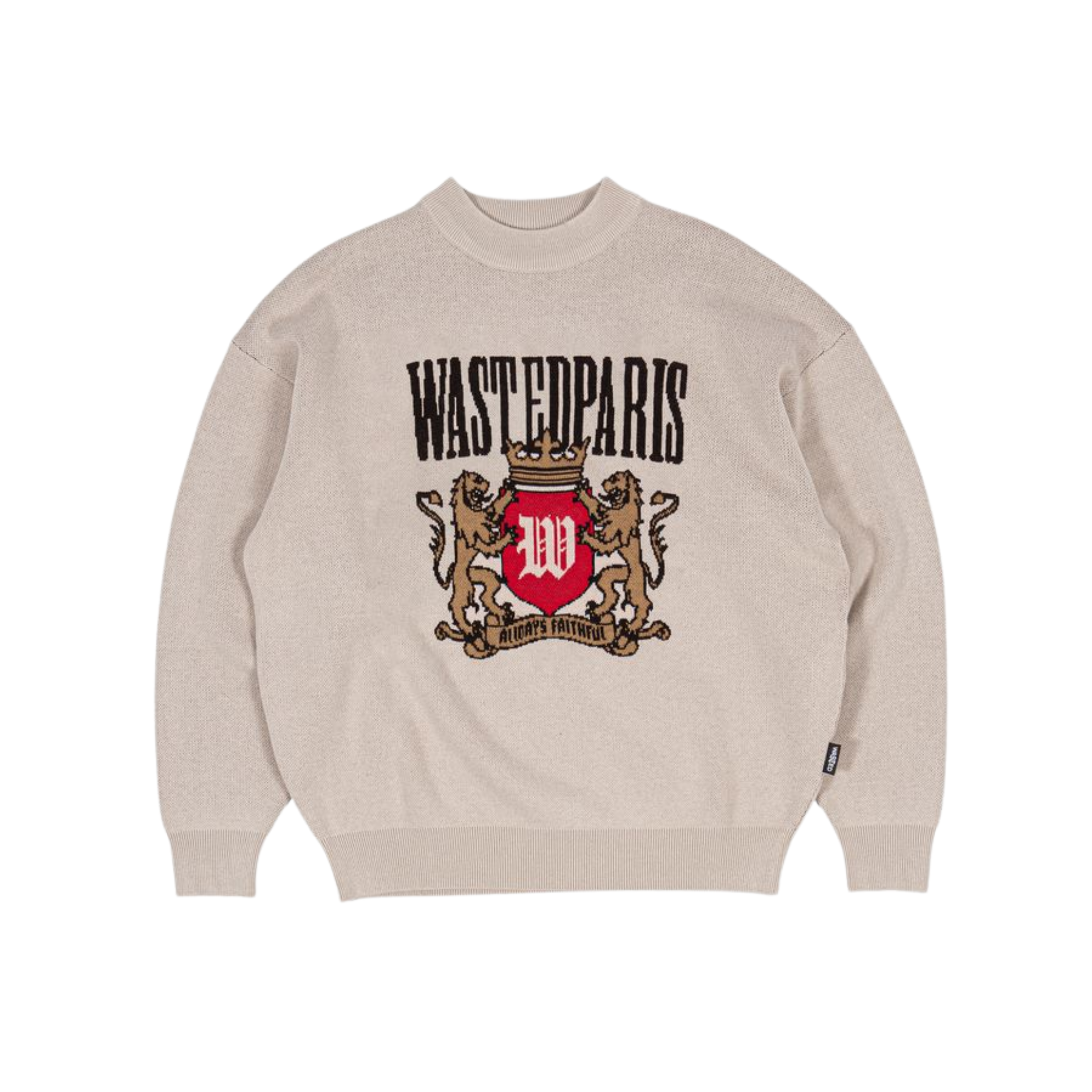 Crewneck - Crest Sweater - Wasted Paris
