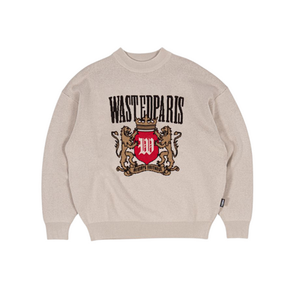 Crewneck - Crest Sweater - Wasted Paris