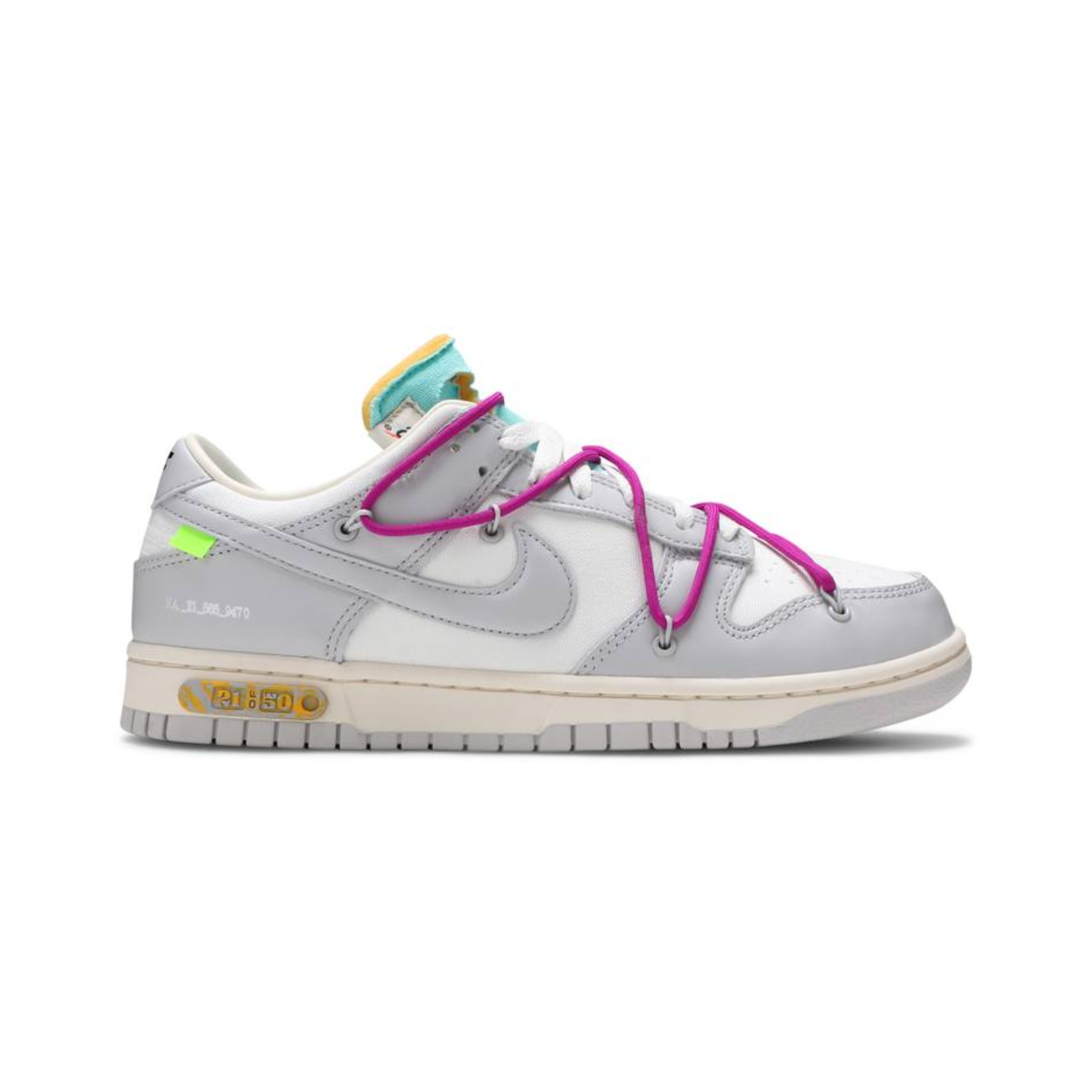 Sneakers - Dunk Low X Off-White Lot 21 - Nike