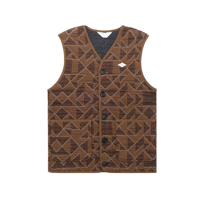 Gilet - Jacquard Terra - Wooden