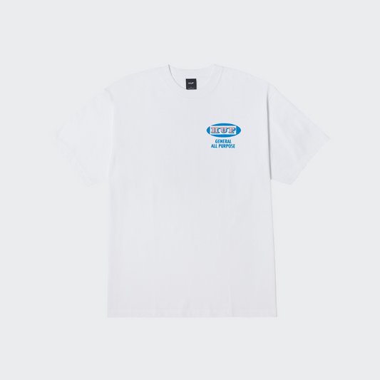 HUF T-SHIRT ALL PURPOSE SS WHITE