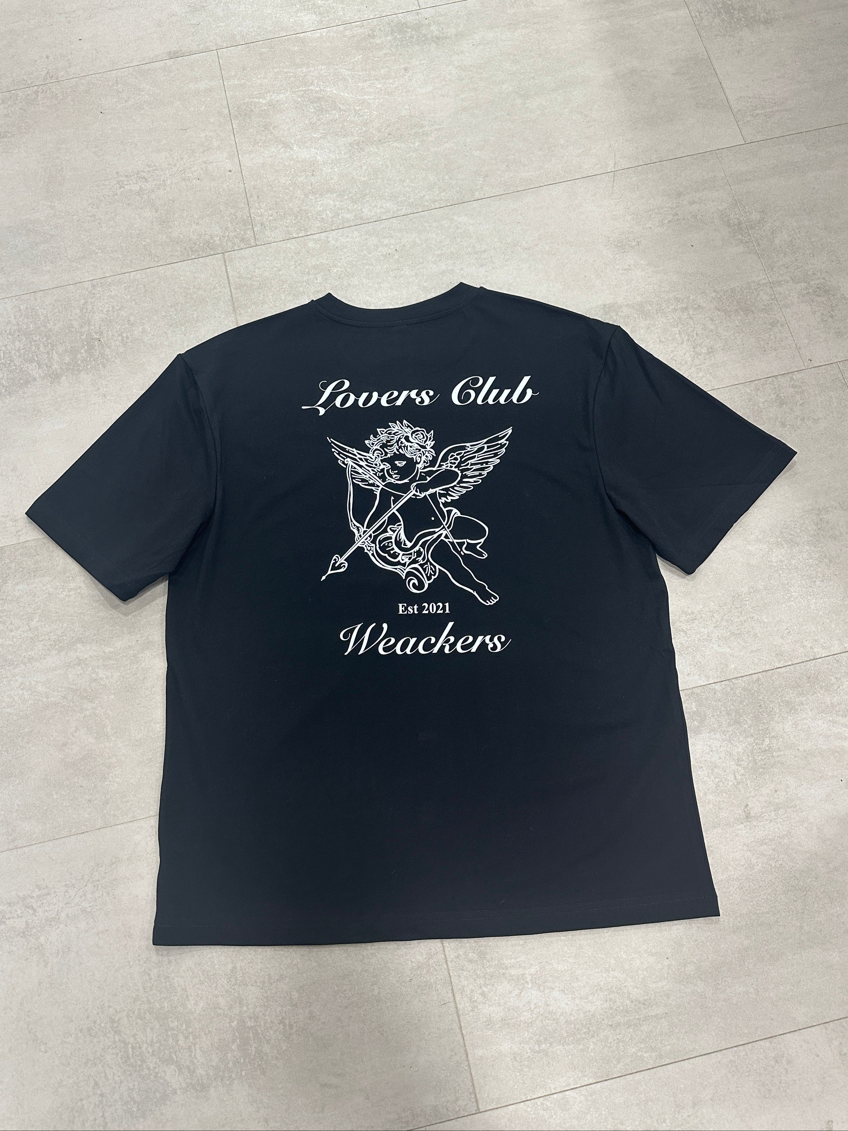 Tee-shirt - Lovers Club Black - Weackers