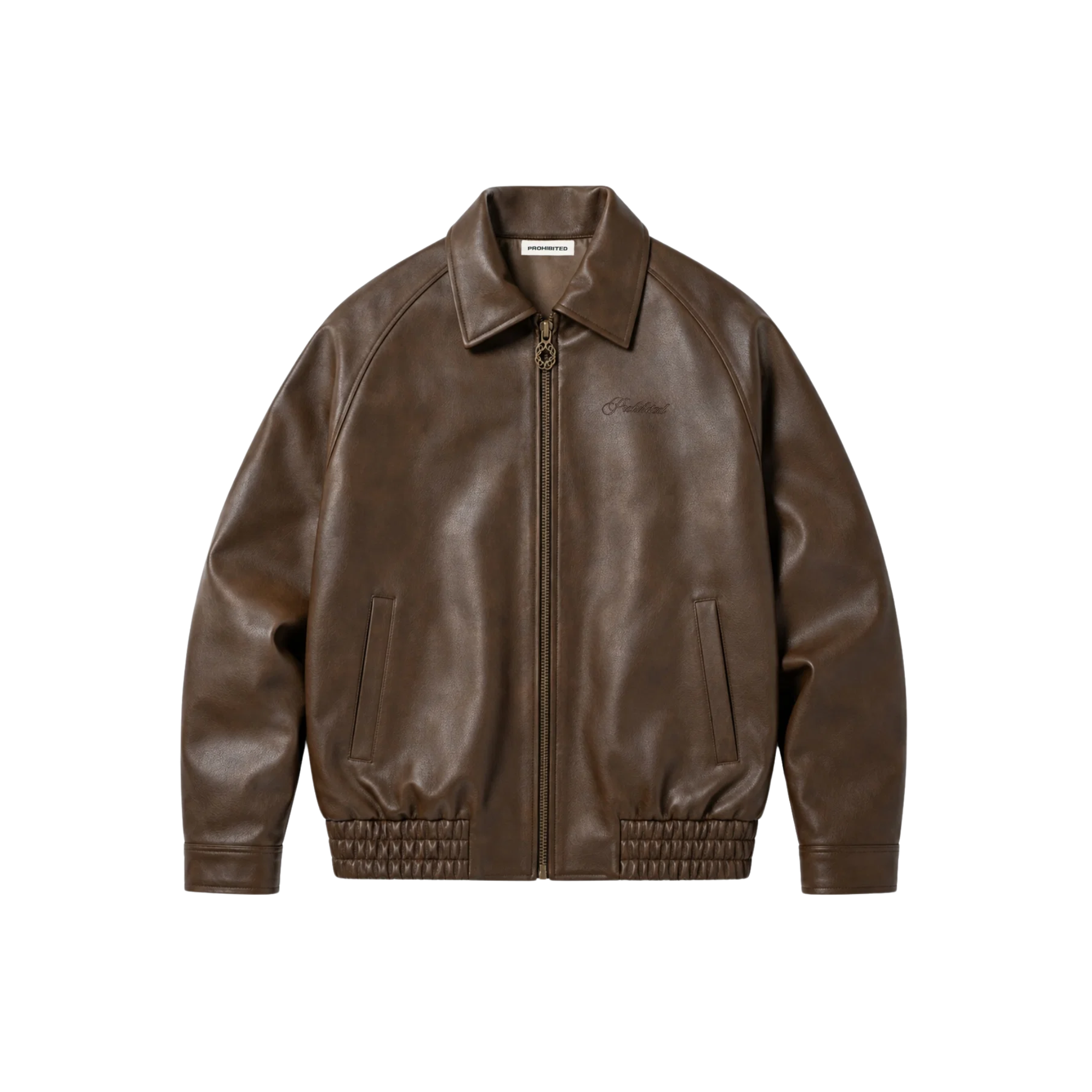 Veste - Jacket leather Brown - Prohibited