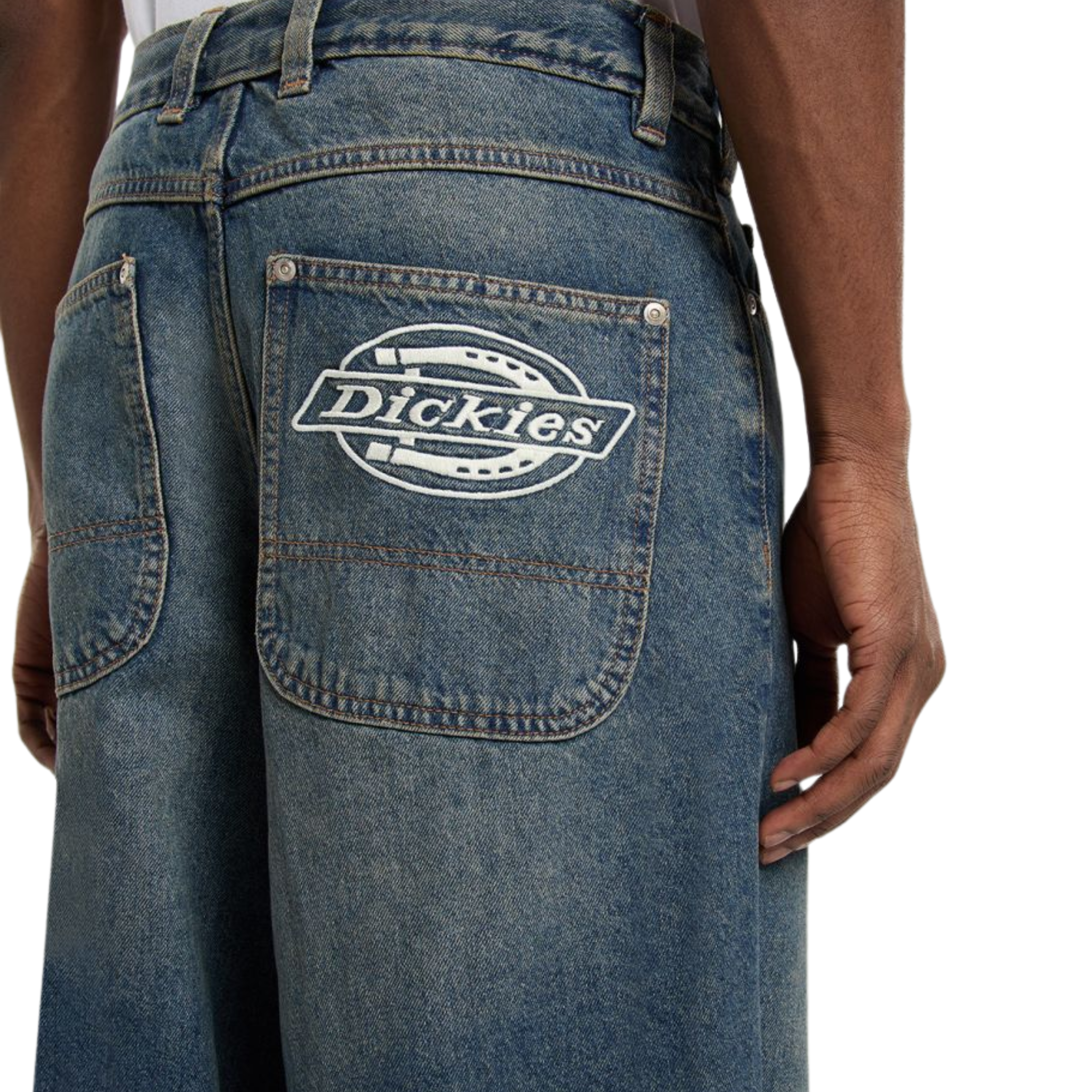 Jean - Hilham Denim Khaki Tinted Blue - Dickies