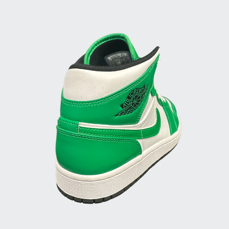 Jordan 1 Mid Lucky Green