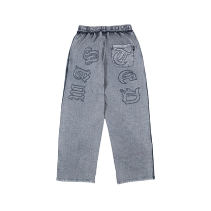 Jogging - Kingdom Curve Faded Blue- Wasted Paris