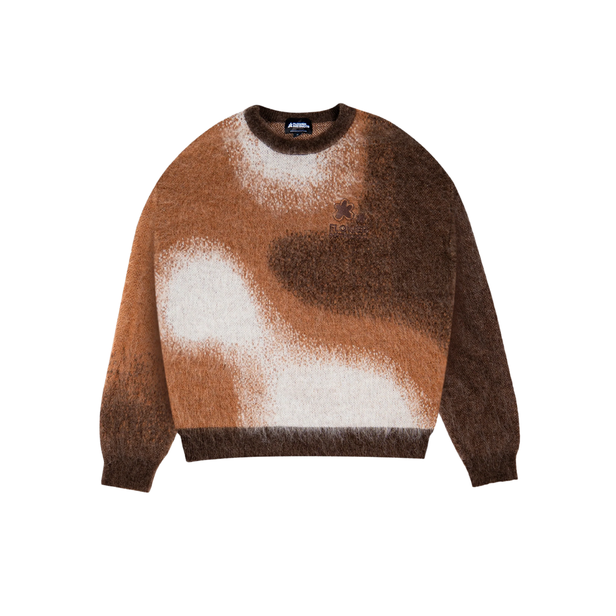 Pull - Mohair Marron - Flower Instincts