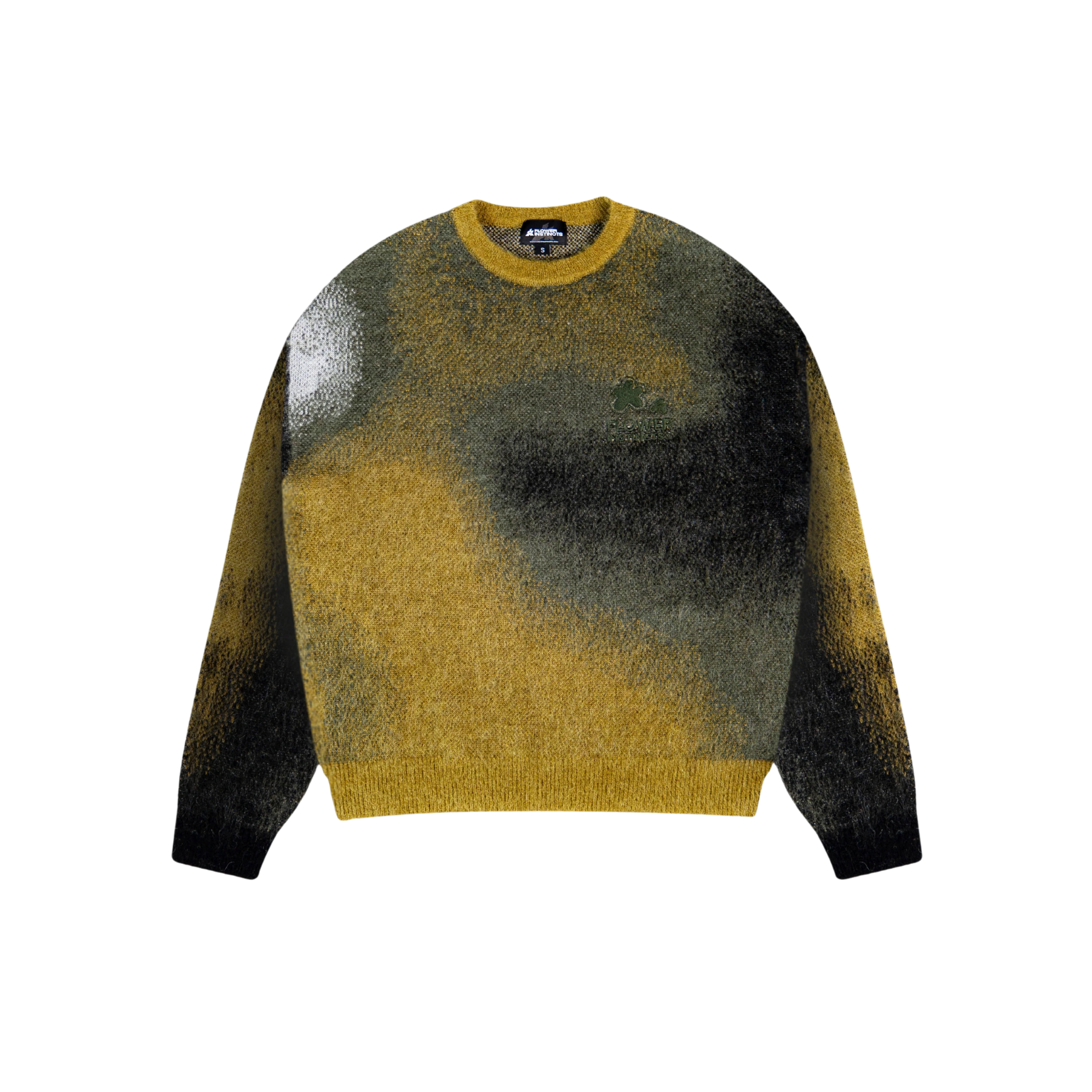 Pull - Mohair Vert - Flower Instincts