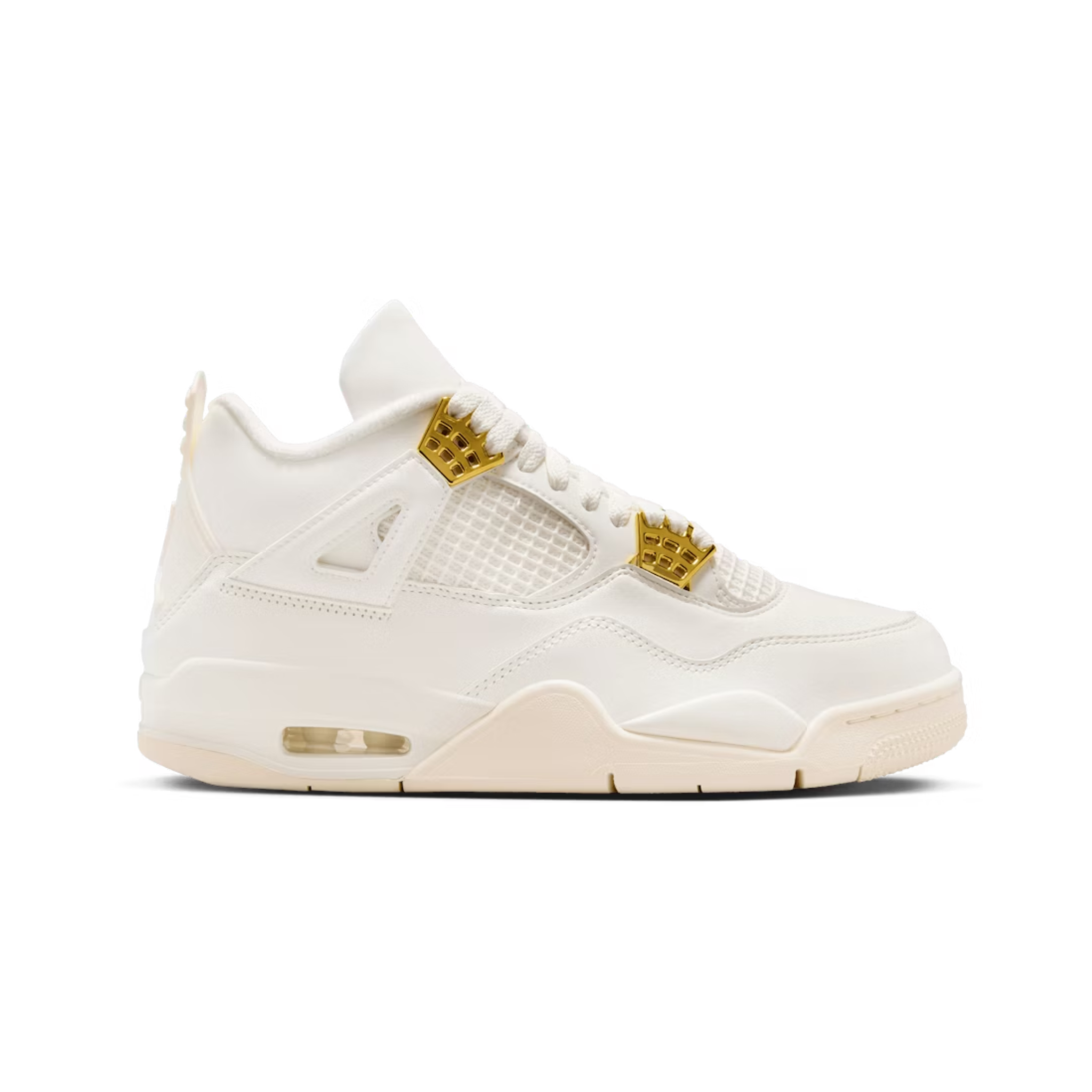 Sneakers - Air Jordan 4 Sail Metallic Gold - Nike
