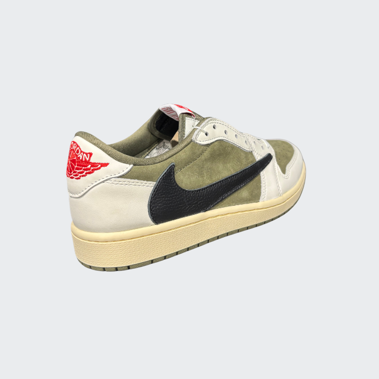 Air Jordan 1 Low Travis Scott  Medium Olive