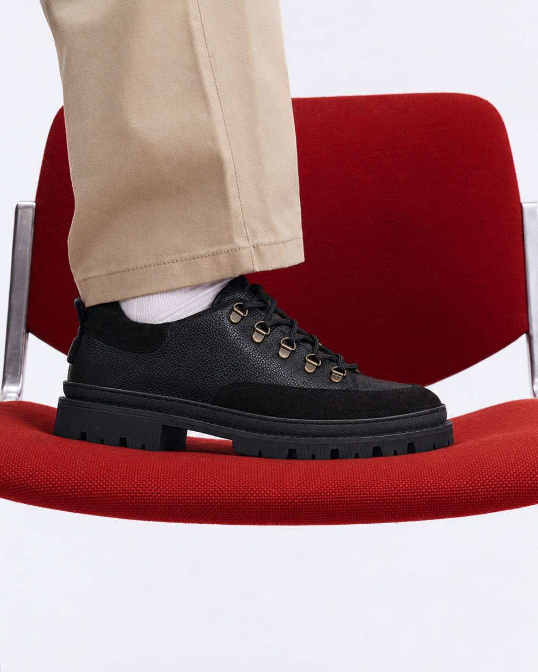 Derbies - Derbies Boots Noir - Pellet