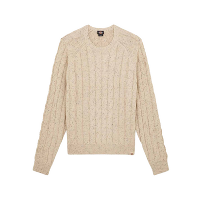 Pull - Vanleer Cable Sweater Wood Ash - Dickies
