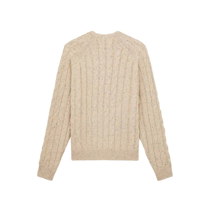 Pull - Vanleer Cable Sweater Wood Ash - Dickies