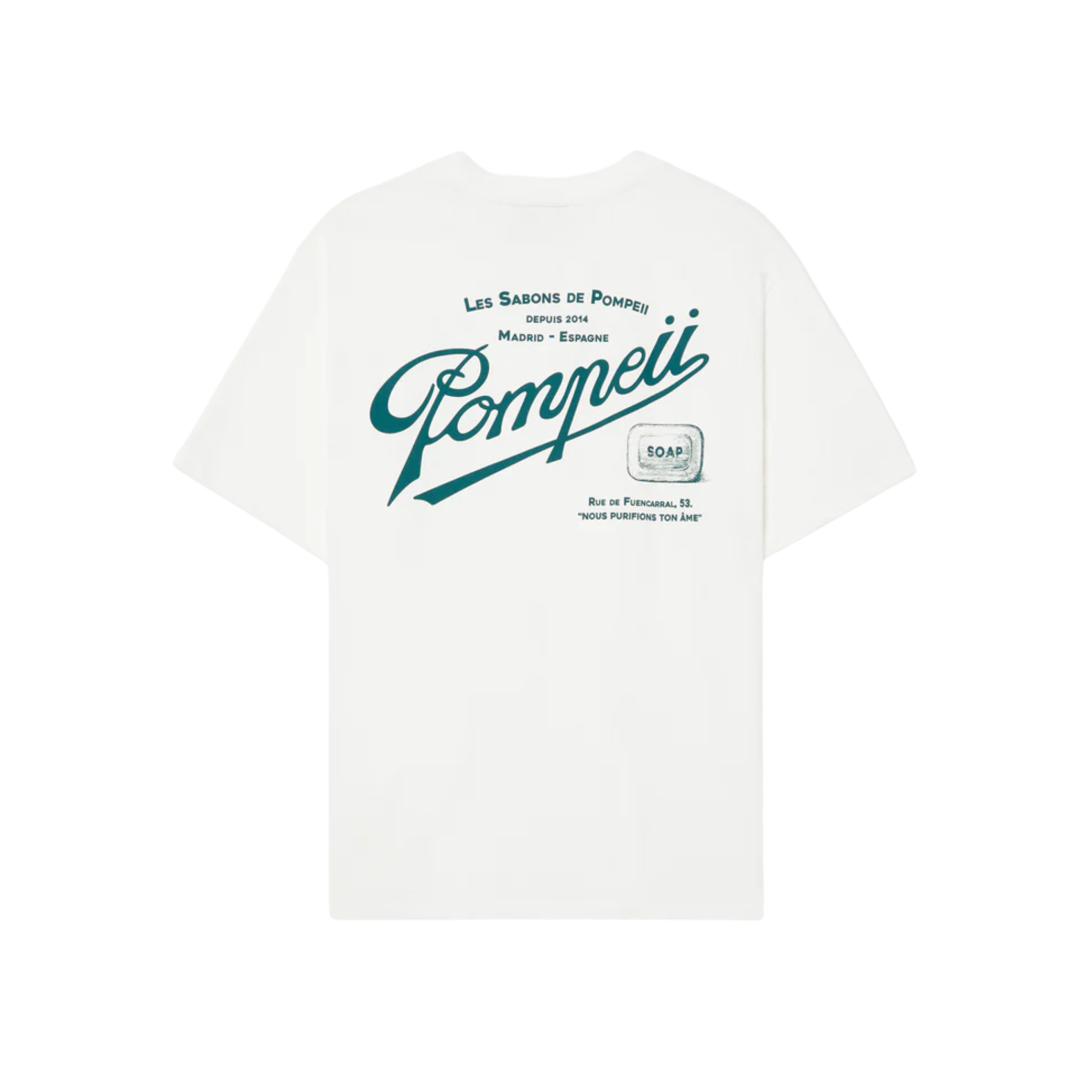 Tee Shirt - Sabond De Pompeii Off White Tee - Pompeii