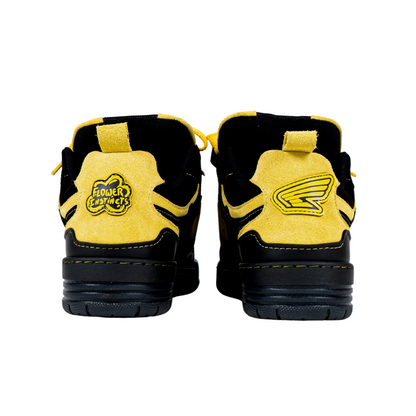 Sneakers - SDT Black Yellow Motor - Flower Instinct