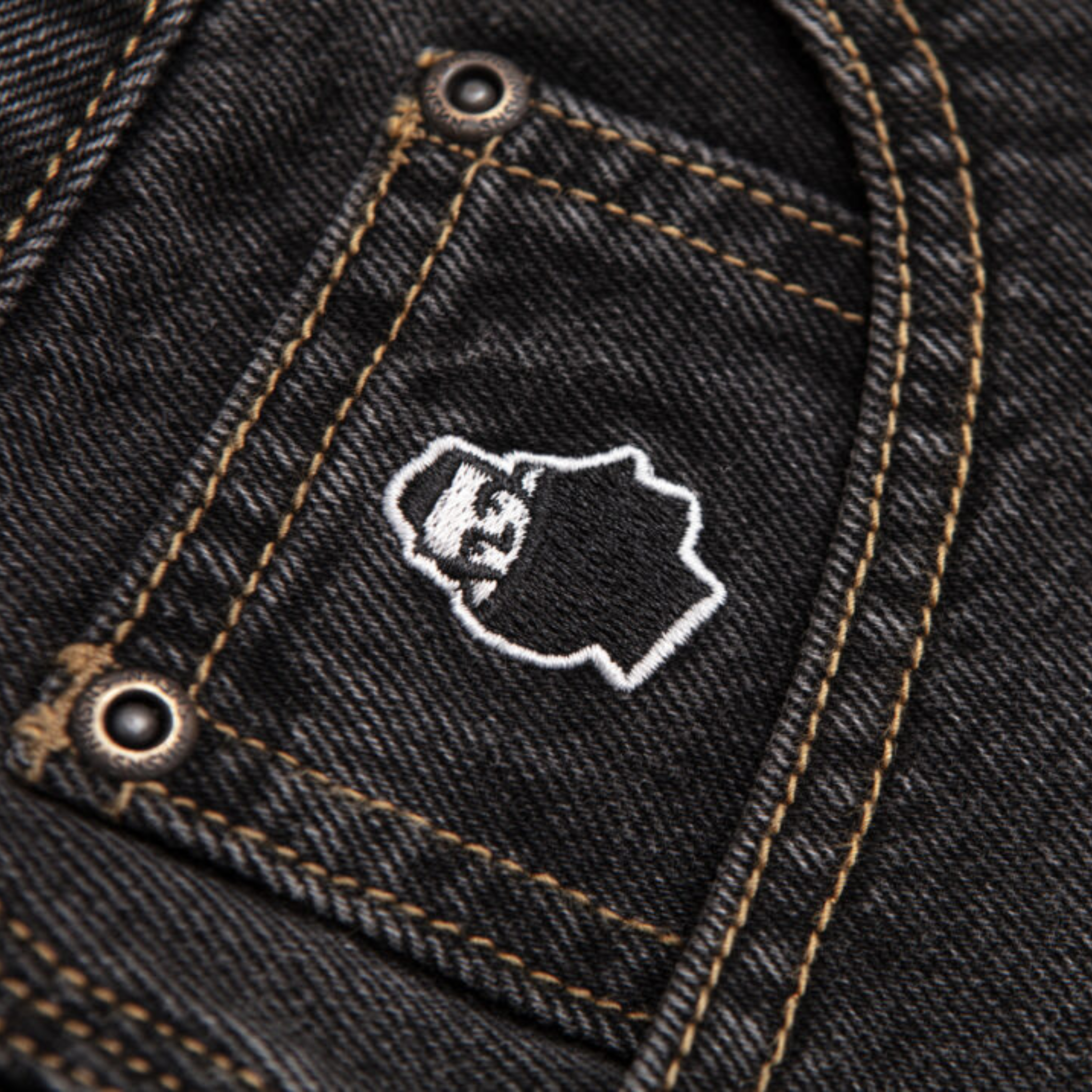 Jean - Yeti Black Washed Denim - Nonsense