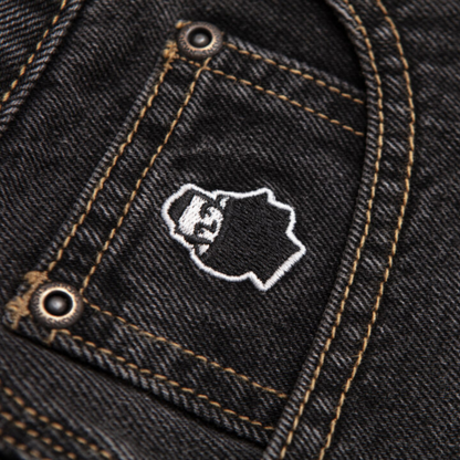 Jean - Yeti Black Washed Denim - Nonsense