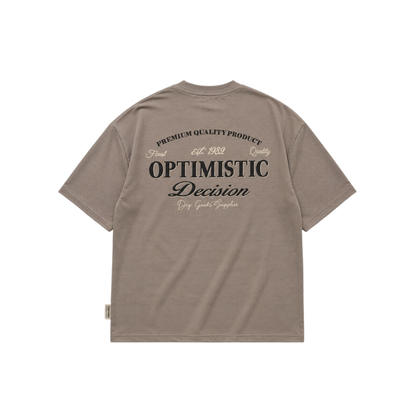 Tee-shirt - Tee Optimistic Beige - Weackers